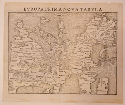 Lot 143 - Europe. Munster (Sebastian), Europa Prima Nova Tabula, circa 1550