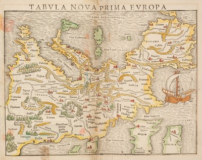 Lot 66 - Europe. Munster (Sebastian), Tabula Nova Prima Europa, circa 1550