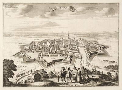 Lot 137 - Elblag. Van der Aa (Pieter), Elbing, Ville de la Prusse Royale, circa 1726