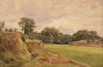 Lot 687 - Skovgaard (Joakim, 1856-1933). Wedi, Java, 1908