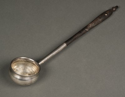 Lot 56 - Toddy Ladle. George II Irish silver toddy ladle, Dublin circa 1725