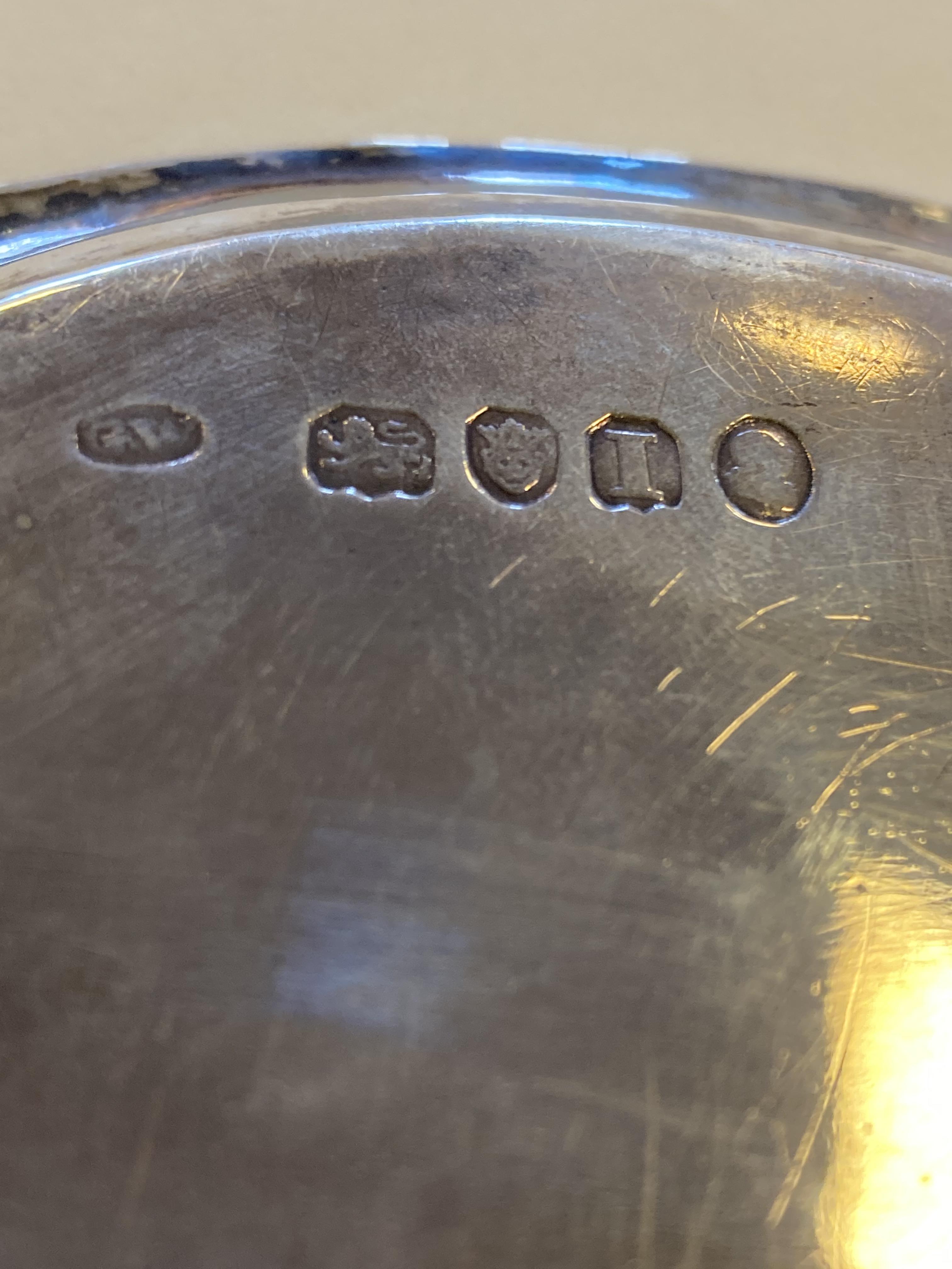 Lot 50 Spoon Tray. Silver spoon tray by