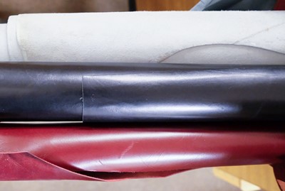 Lot 508 - Leather. A large selection of offcuts of bookbinding leathers