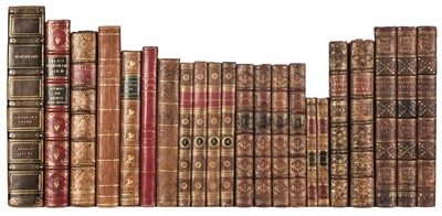 Lot 155 - Bindings. An Index to Shakespeare, 1st edition, 1790 (ex libris R. A. Butler), & 11 others
