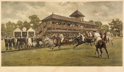 Lot 218 - Polo. Kilburne (George Goodwin). The Final of the Hunt Cup, Ranelagh..., 1900