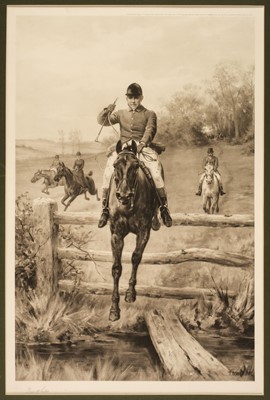 Lot 195 - Blinks (Thomas). Pair of hunting gravures, Arthur Tooth & Sons, 1892