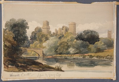 Lot 464 - Cox (David Junior, 1809-1885). Warwick Castle