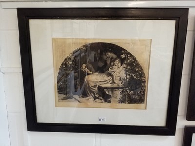 Lot 536 - Dicksee (Frank, 1853-1928). A Love Story, 1884