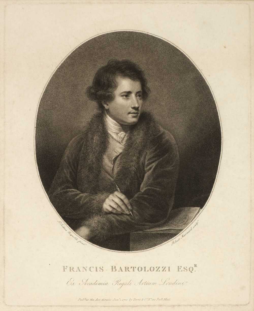 Lot 425 - Marcuard (Robert Samuel, 1751-1792). Francis Bartolozzi, Ex Academia Regali Artium Londini, 1788