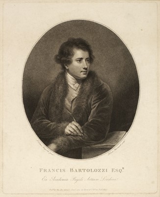 Lot 130 - Marcuard (Robert Samuel, 1751-1792). Francis Bartolozzi, Ex Academia Regali Artium Londini, 1788