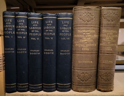 Lot 90 - Booth (Charles). Life and Labour in London, 3rd series only, 7 volumes, 1902