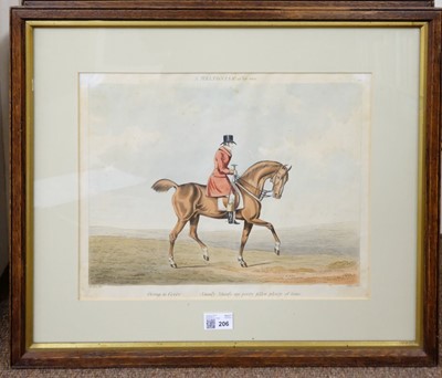 Lot 557 - Hunt (George). Comparative Meltonians. As they are and as they were..., 6 plates, 1823