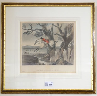 Lot 207 - Jukes (F.). The Pychely Hunt, March, the set of 8, 1790  but later impression
