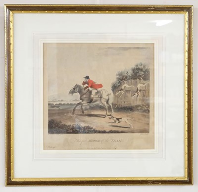 Lot 207 - Jukes (F.). The Pychely Hunt, March, the set of 8, 1790  but later impression