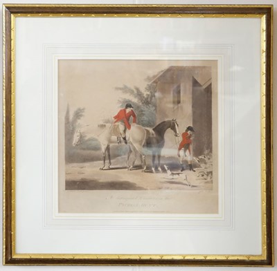 Lot 207 - Jukes (F.). The Pychely Hunt, March, the set of 8, 1790  but later impression