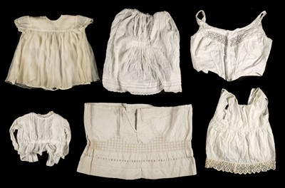 Lot 229 - Clothing. A collection of Victorian and Edwardian infants' clothes and other garments