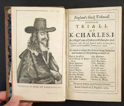 Lot 365 - Charles I. Eikon Basilike. The Pourtracture of his Sacred Majestie in His Solitudes..., 1649