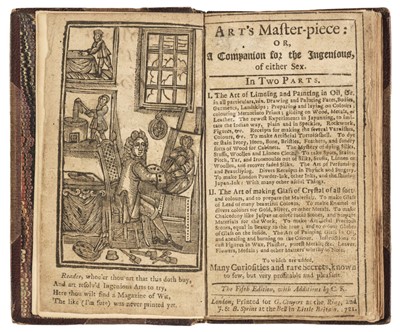 Lot 128 - Art's Master-Piece, 5th edition, 1721, five copies on ESTC