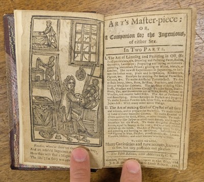 Lot 128 - Art's Master-Piece, 5th edition, 1721, five copies on ESTC