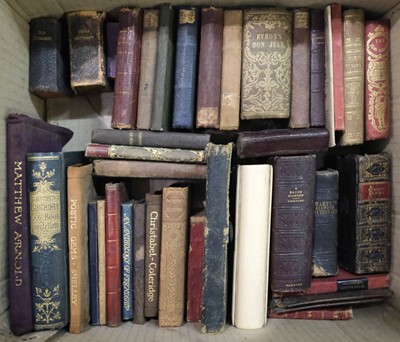 Lot 210 - Miniature books. Approximately 40 miniature books & small format publications, mostly 19th century