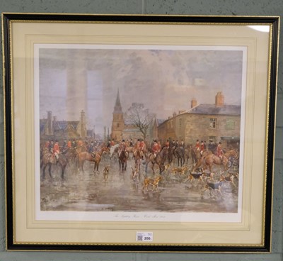 Lot 200 - Edwards (Lionel). The Pytchley Hunt - Crick Meet, 1952