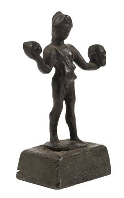 Lot 181 - Roman Empire. A Roman bronze figure of a gladiator