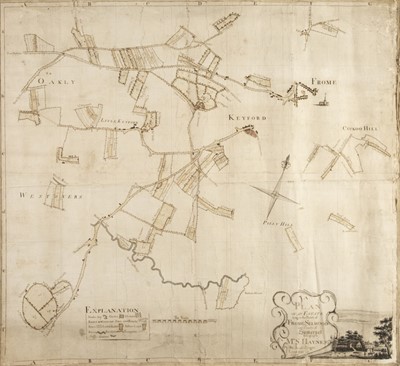 Lot 141 - Estate plan. Singer (Joseph), A Plan of an Estate...., Frome Selwood...., Somerset, 1779