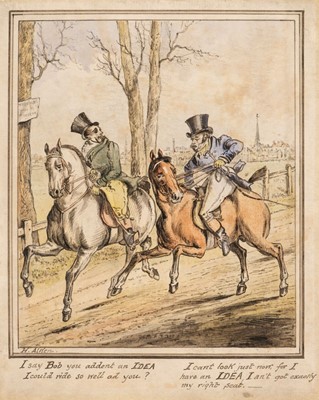 Lot 458 - Alken (Henry, 1785-1851). Three watercolour illustrations, circa 1830