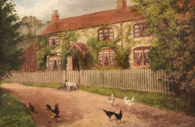 Lot 445 - Martin (Sylvester, 1838-1912). Brook Cottage, 1897 / House of Thomas Merriman, 1898