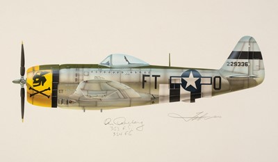 Lot 307 - Valo (John C., circa 1963). 354th Fighter Group – 353rd Fighter Squadron