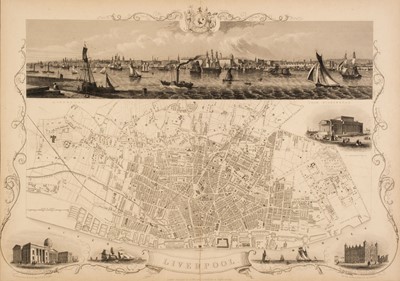 Lot 177 - Rapkin (J.). Liverpool, Birmingham & Manchester, John Tallis & Co., circa 1851