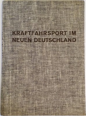 Lot 321 - Meurer (Adolf). Der Kraftfahrsport im Neuen Deutschland, Berlin: Verkehrsverlag Deutschland, 1935