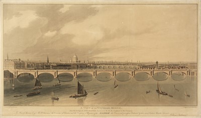 Lot 231 - Dubourg (M.). A View of Waterloo Bridge..., W. Anderson, 1811