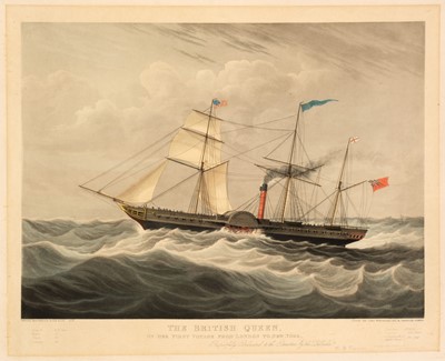 Lot 155 - Tregear (G. S.). The British Queen..., 1838