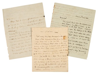 Lot 269 - Stuart (Charles). Collection of autograph letter drafts, Berlin and Vienna, c.1801-4