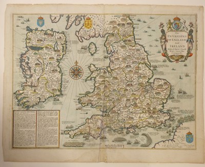 Lot 139 - England & Wales. Speed (John), The Invasions of England and Ireland, 1676