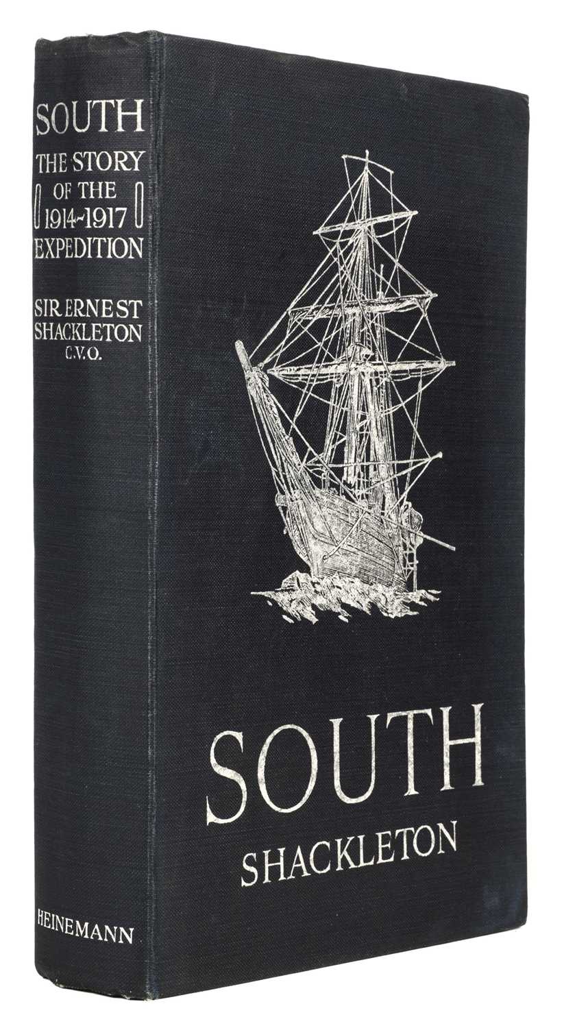 Lot 34 - Shackleton (Ernest H.). South, 1st edition, 2nd impression, 1919
