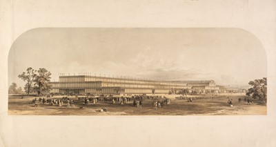 Lot 129 - Great Exhibition. Hawkins (G. lithographers), Untitled panorama, 1850
