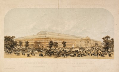 Lot 129 - Great Exhibition. Hawkins (G. lithographers), Untitled panorama, 1850