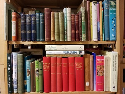 Lot 420 - Natural History. A large collection of late 19th century & modern natural history reference