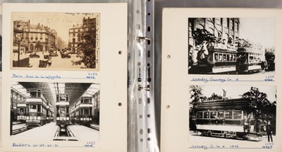 Lot 330 - Trams. A group of approximately 840 photographs