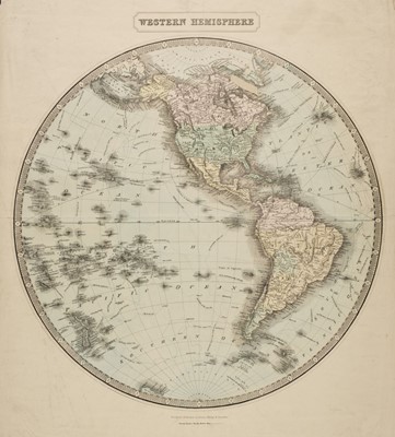 Lot 170 - Philip (George & Son, publishers). North and South Poles & East & West Hemisphere, 1853