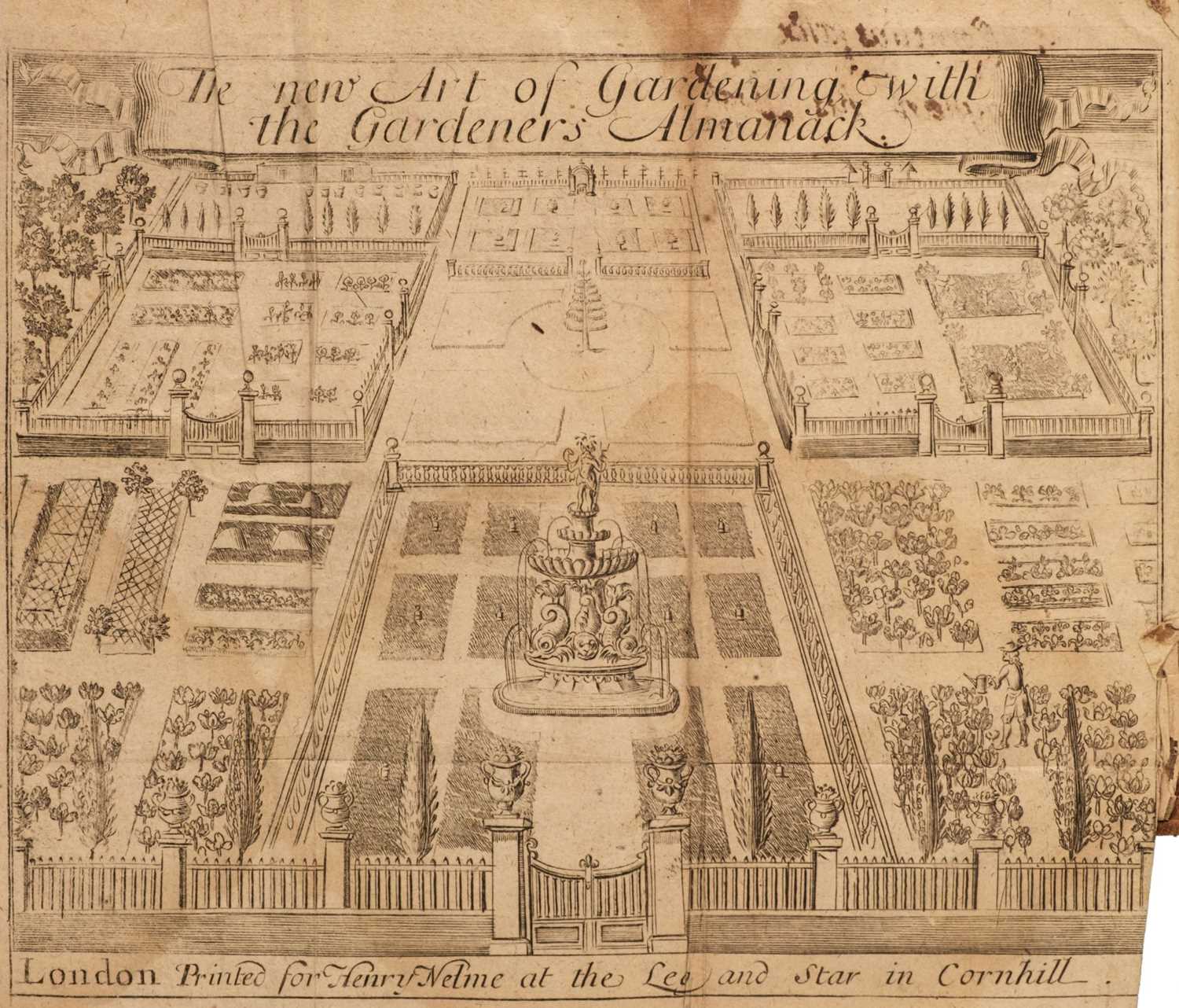Lot 105 - Meager (Leonard). The New Art of Gardening, 1st edition, 1699