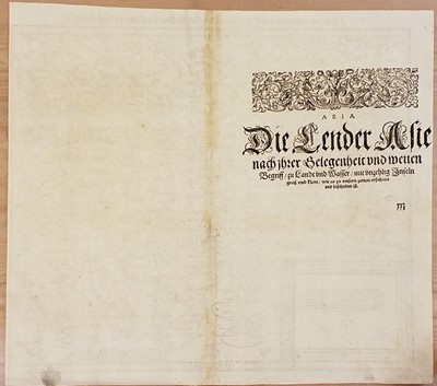 Lot 118 - Asia. Munster (Sebastian), Asia wie es Jetziger Zeit nach den Furnemesten..., circa 1588