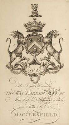 Lot 373 - Heraldry - Edmondson (Joseph). Collection of 154 engraved plates of armorial bearings, late 18th c.