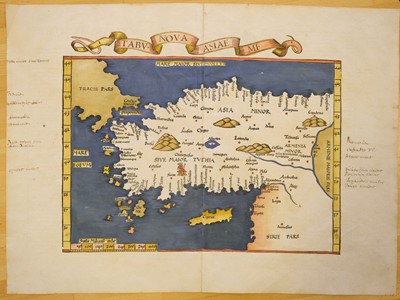 Lot 117 - Asia Minor. Fries (Laurent), Tabu Nova Asiae Mi, Lyons, circa 1535