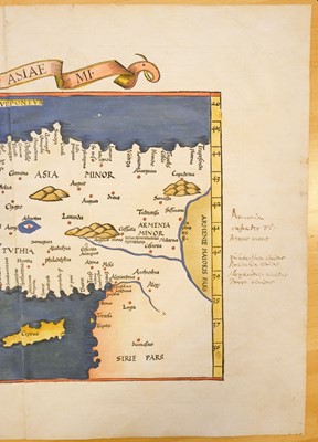 Lot 117 - Asia Minor. Fries (Laurent), Tabu Nova Asiae Mi, Lyons, circa 1535