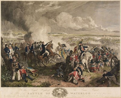 Lot 198 - Burnet (John). Battle of Waterloo, 1819