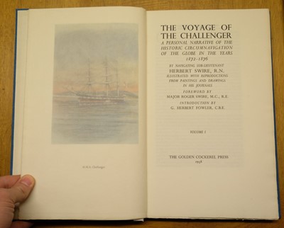 Lot 15 - Golden Cockerel Press. The Voyage of the Challenger, 1938, one of 300 copies only