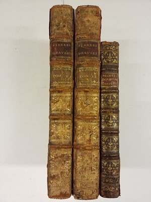 Lot 227 - Mariette (Pierre-Jean). Traité des pierres gravées / Recueil des pierres gravées..., 2 vols., 1750